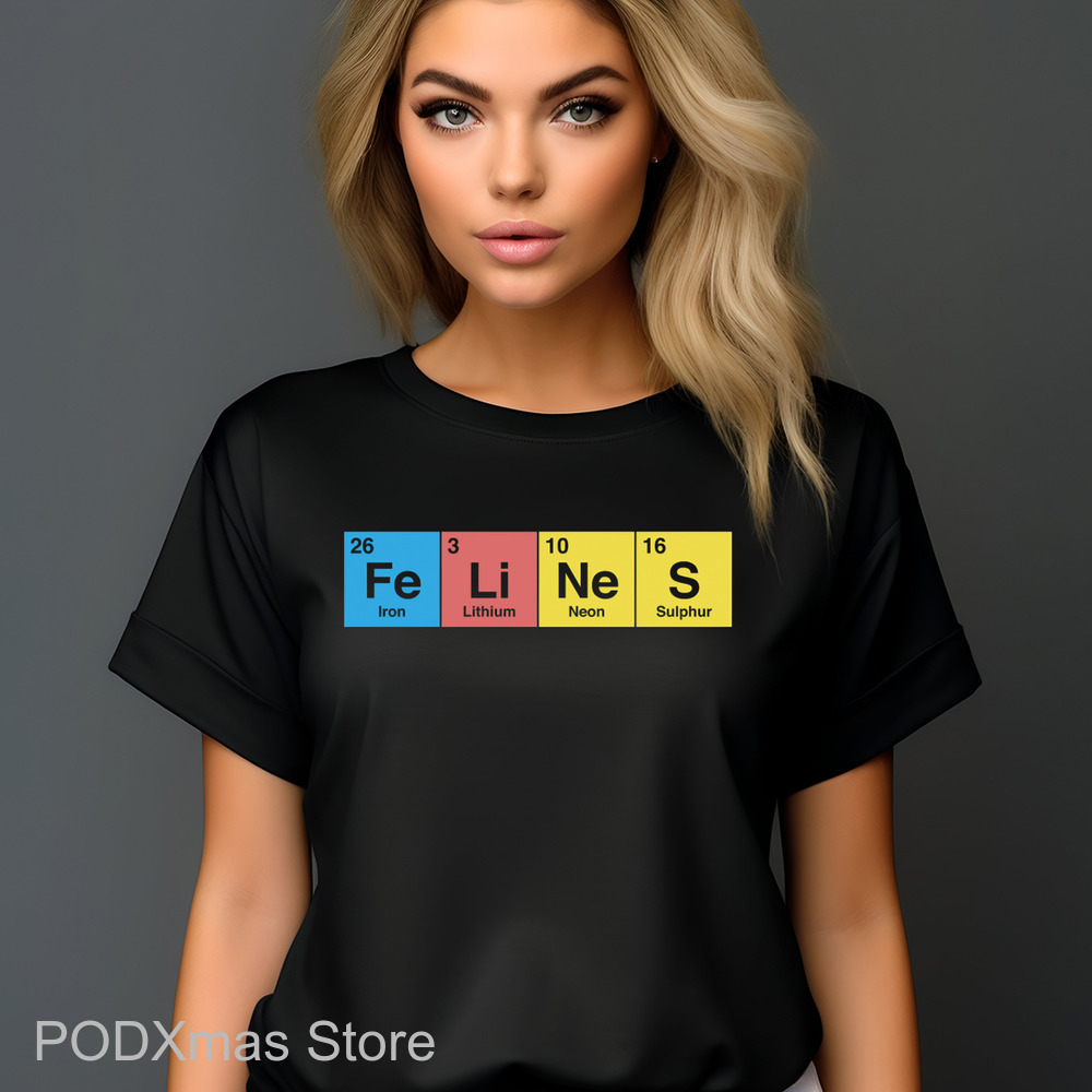 Felines Iron Lithium Neon Sulphur Shirt