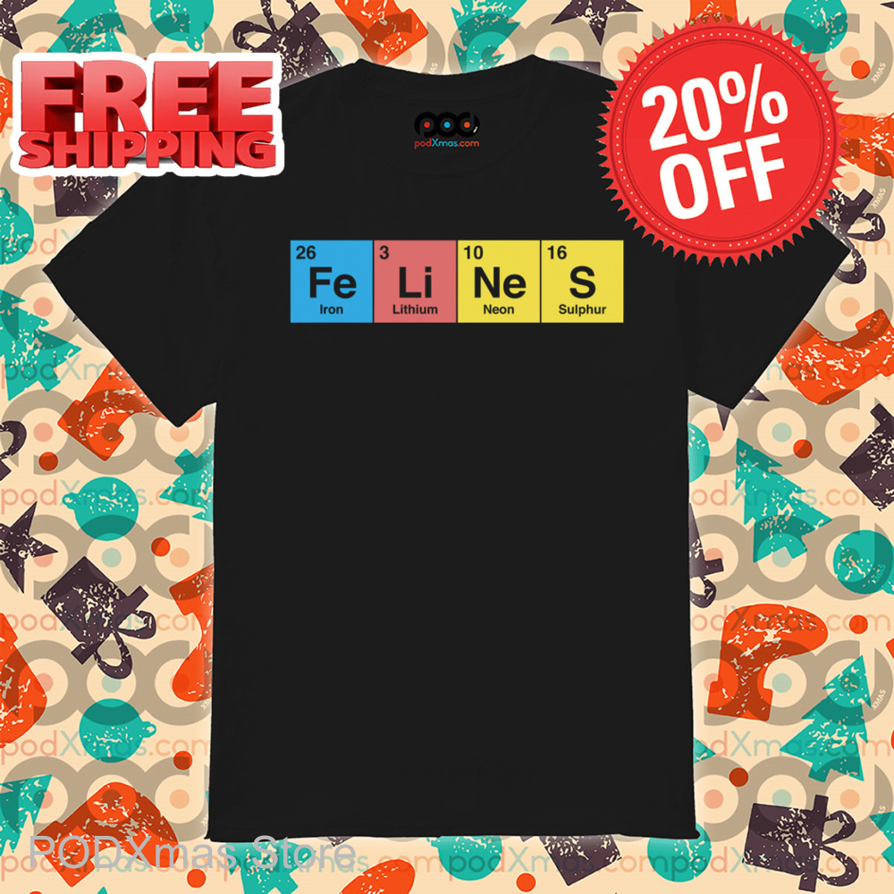 Felines Iron Lithium Neon Sulphur Shirt
