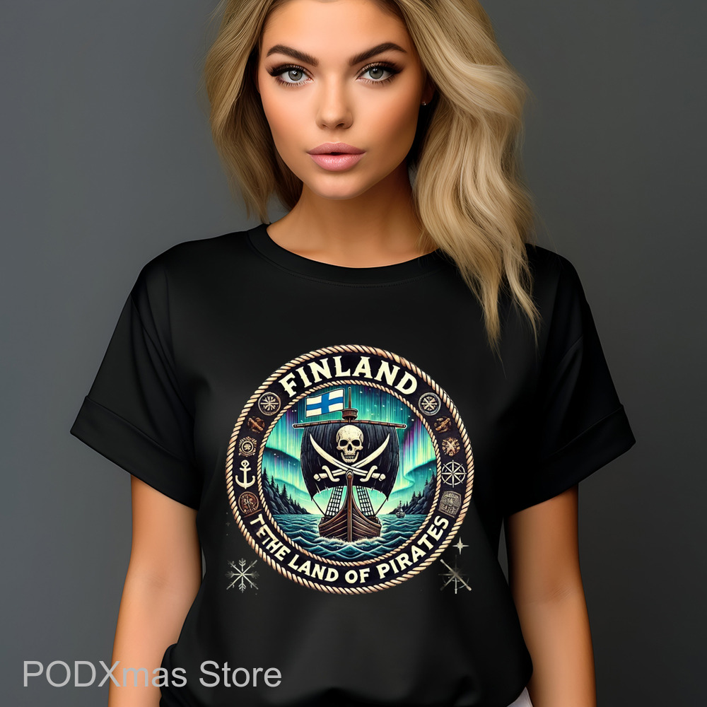 Finland The Land Of Pirates Shirt