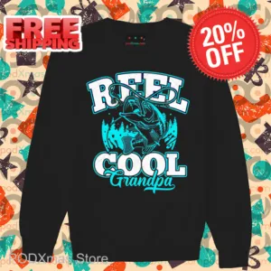 Fishing Reel Cool Grandpa Shirt
