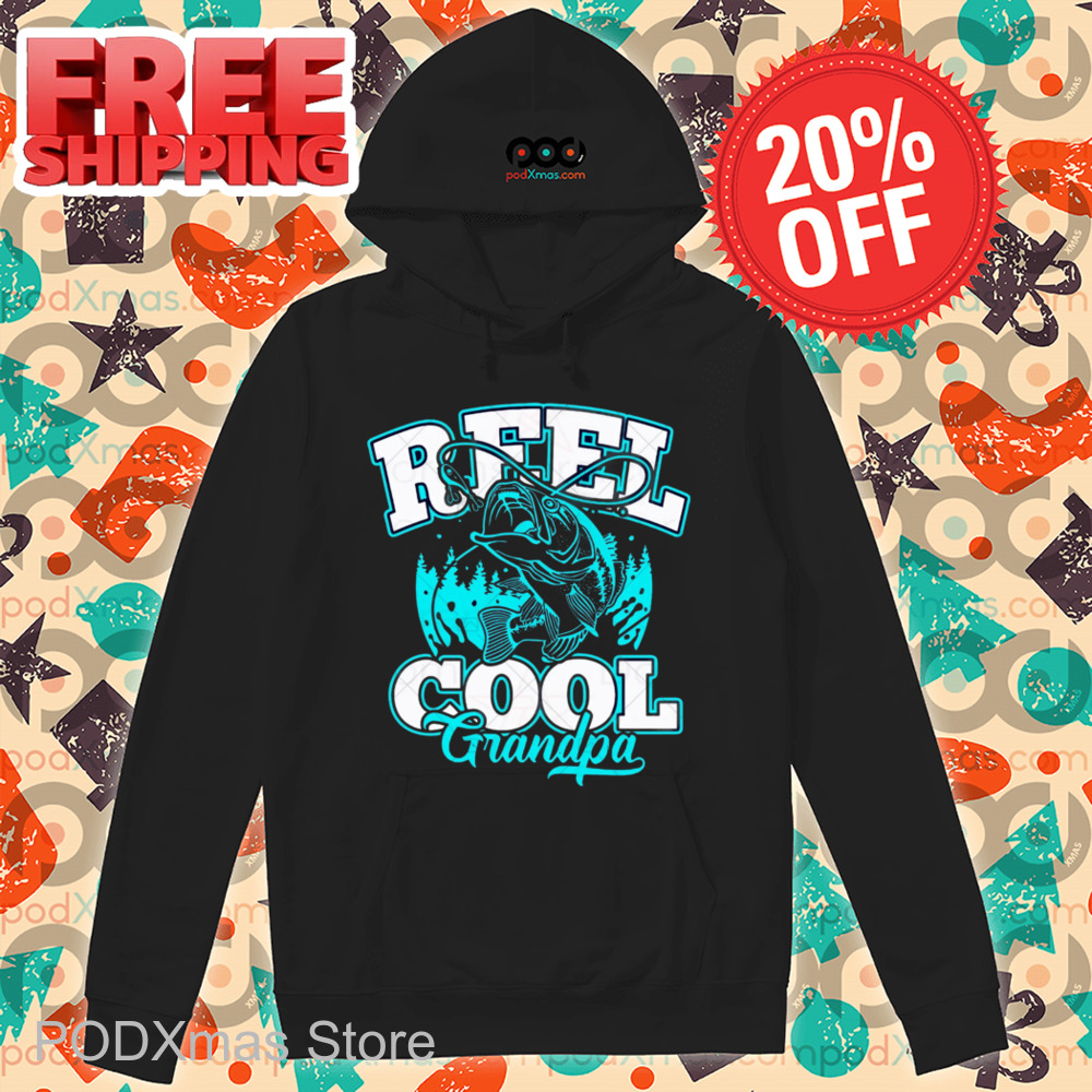 Fishing Reel Cool Grandpa Shirt