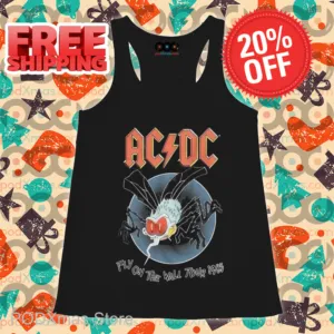 Fly AC DC Fly On The Wall Tour 1989 Shirt
