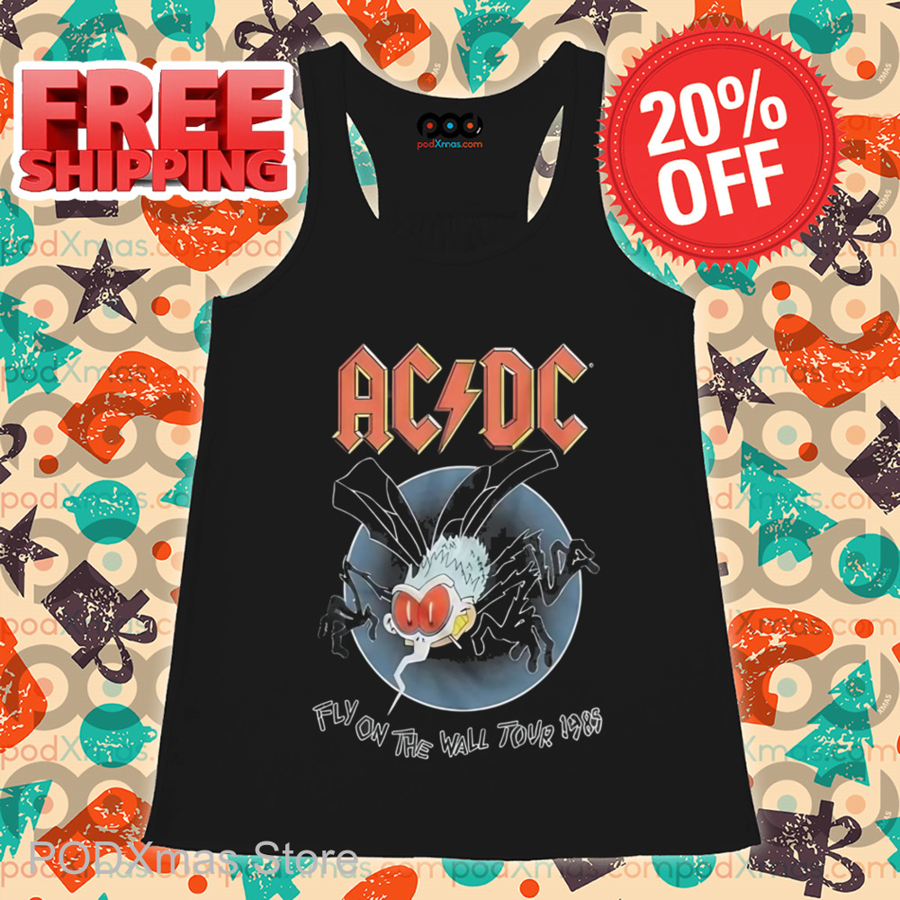 Fly AC DC Fly On The Wall Tour 1989 Shirt