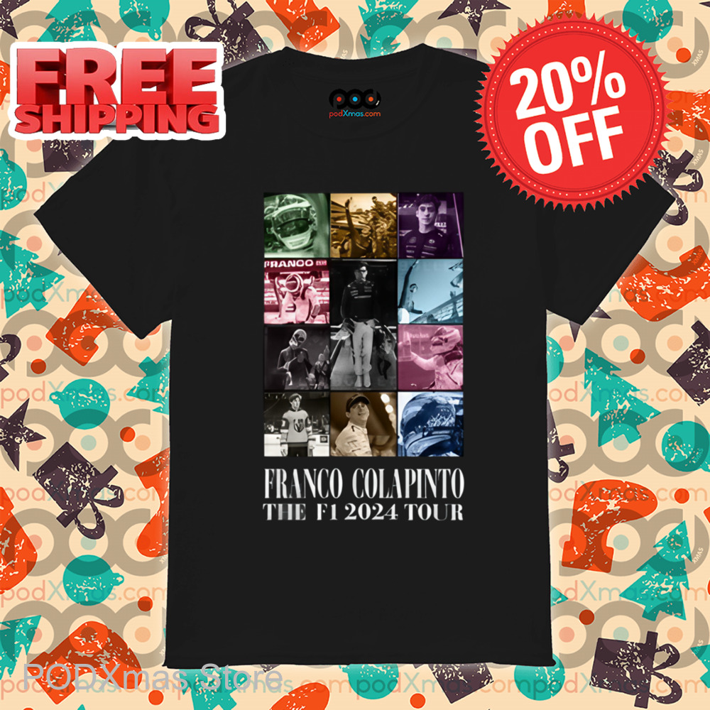 Franco Colapinto The F1 2024 Tour Shirt