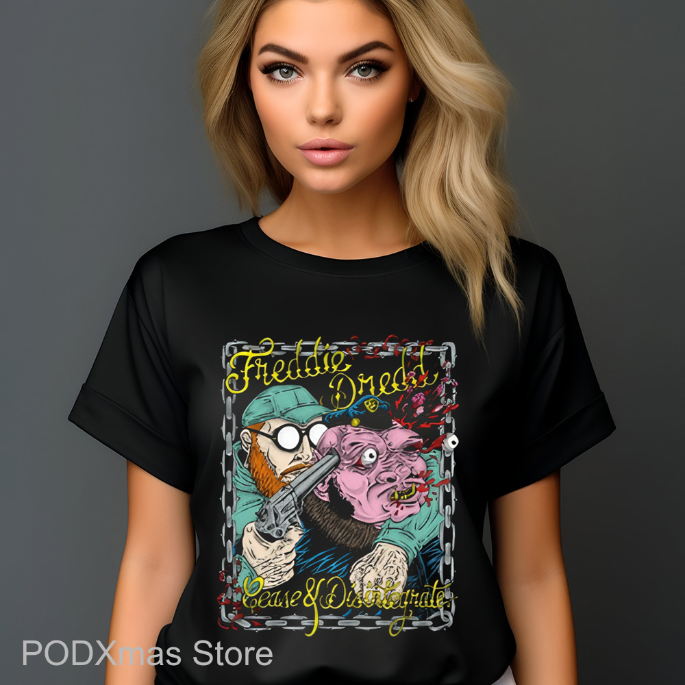 Freddie Dredd Cease And Disintegrate Shirt