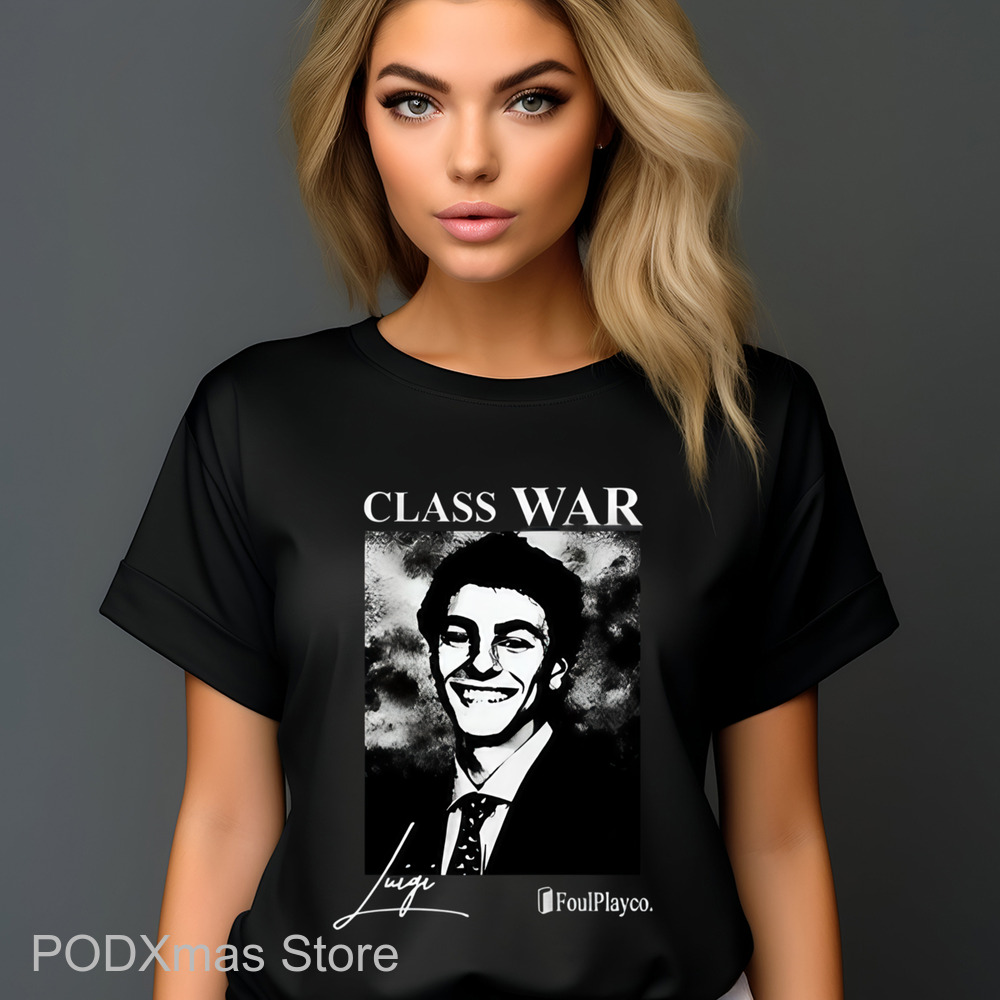 Fuck The Population Class War Luigi Shirt