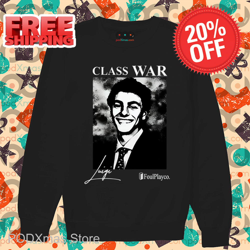 Fuck The Population Class War Luigi Shirt