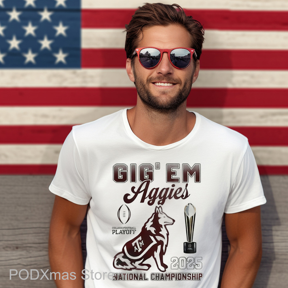 Gig' Em Aggies National Championship Shirt