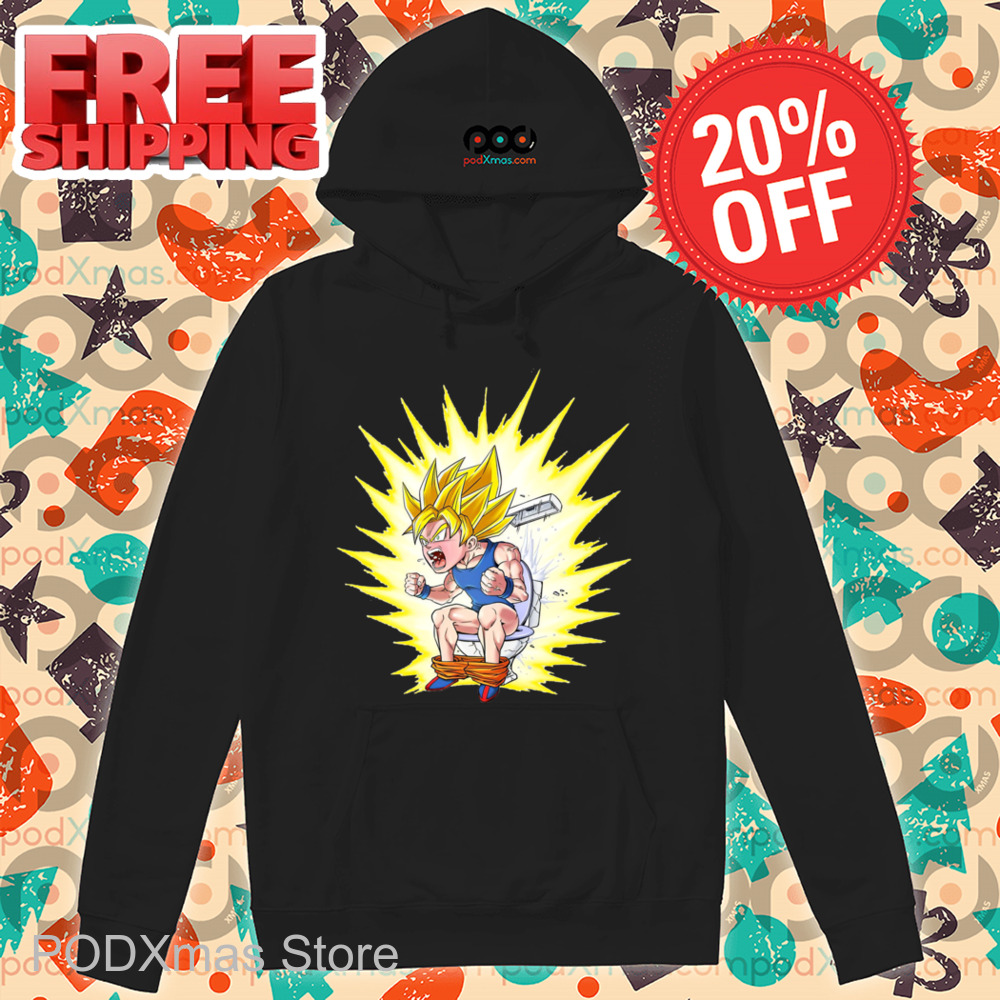 Goku WC Super Saiyan Aura Parody Shirt