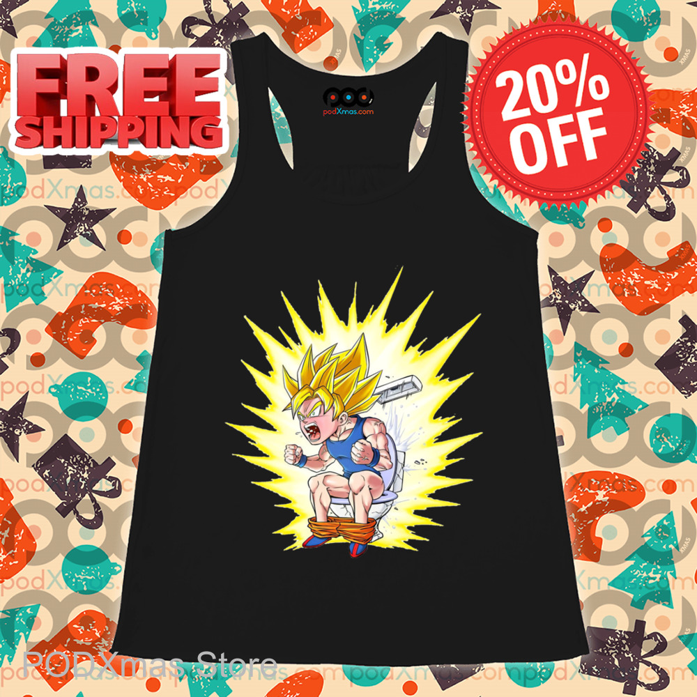 Goku WC Super Saiyan Aura Parody Shirt