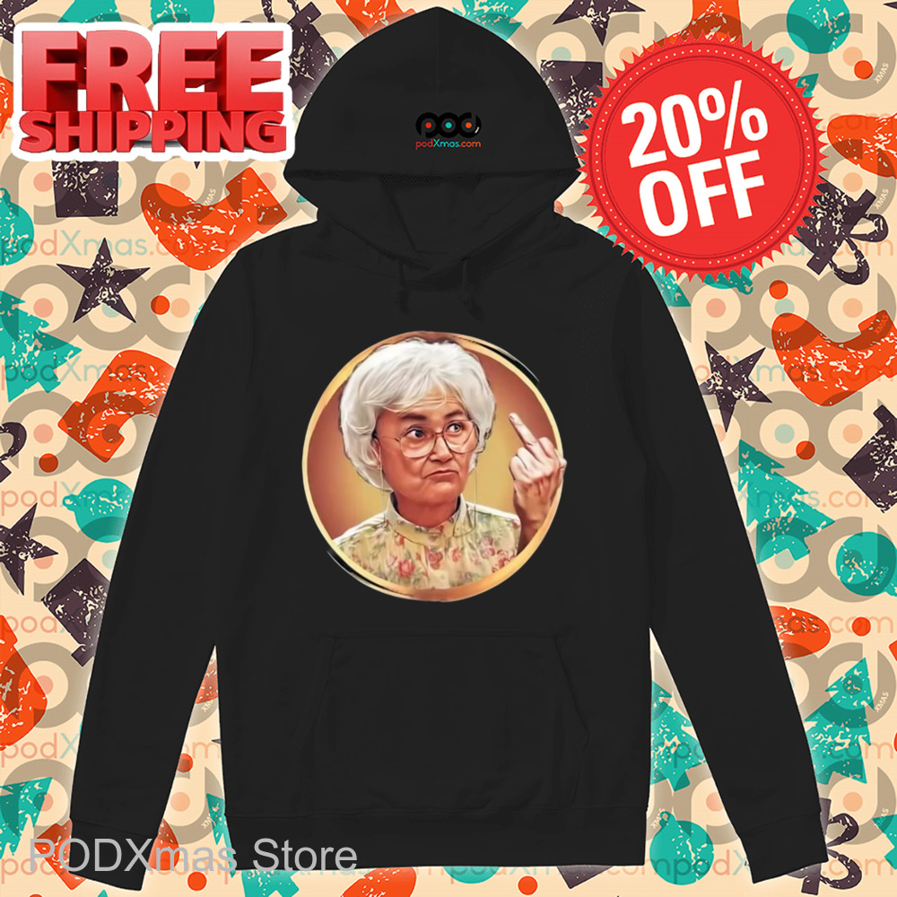 Grandmother Gives Middle Finger 2024 Shirt