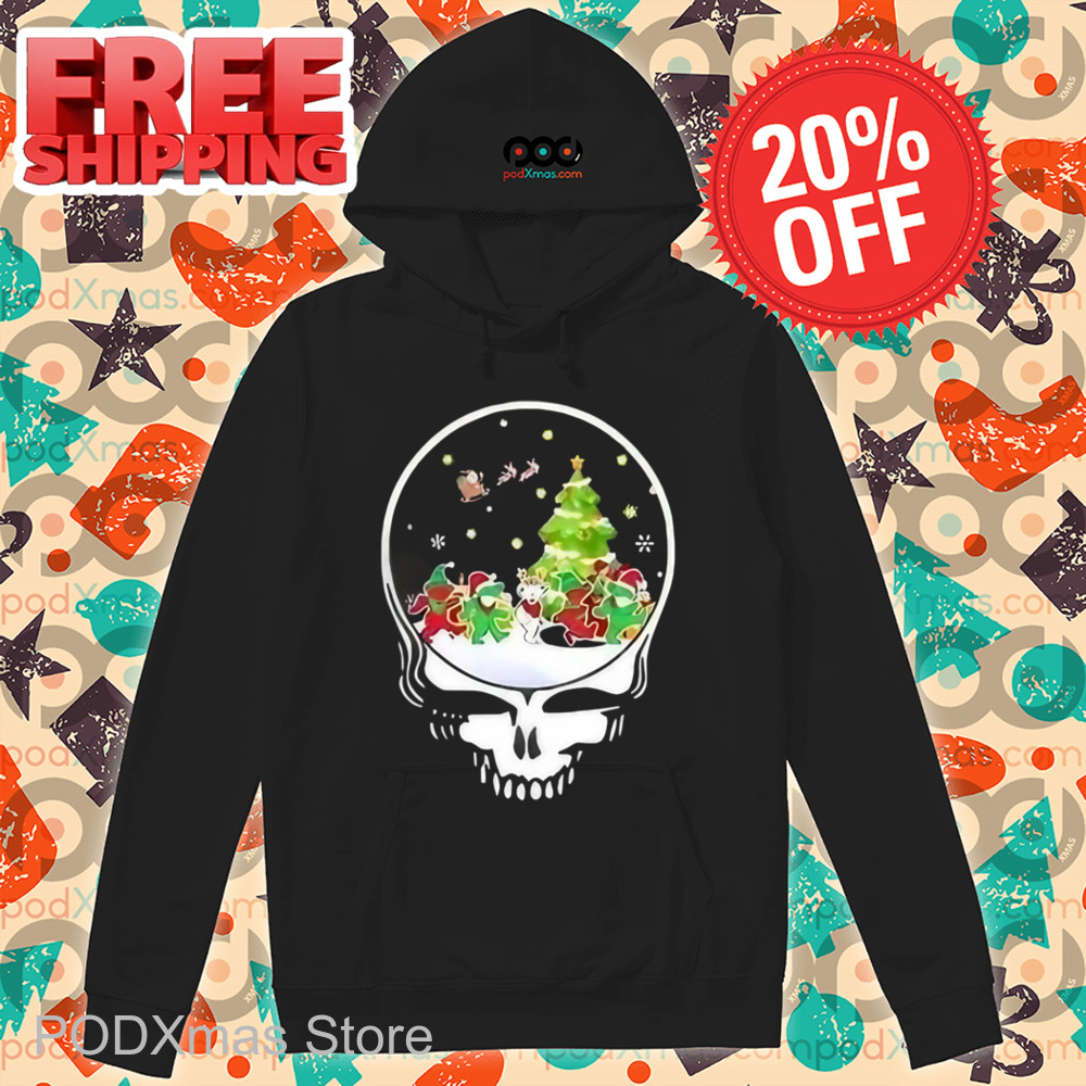 Grateful Dead Reindeer Santa Christmas Shirt