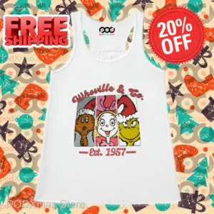 Grinch Cindy Lou Who Whoville And Co Est 1957 Christmas Shirt