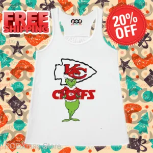 Grinch Kansas City Chiefs Merry Christmas Shirt