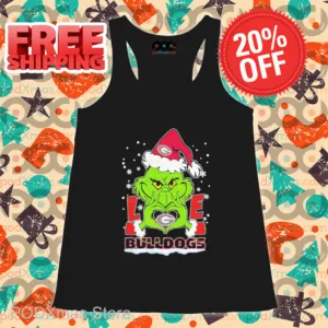 Grinch Love Georgia Bulldogs Christmas Shirt