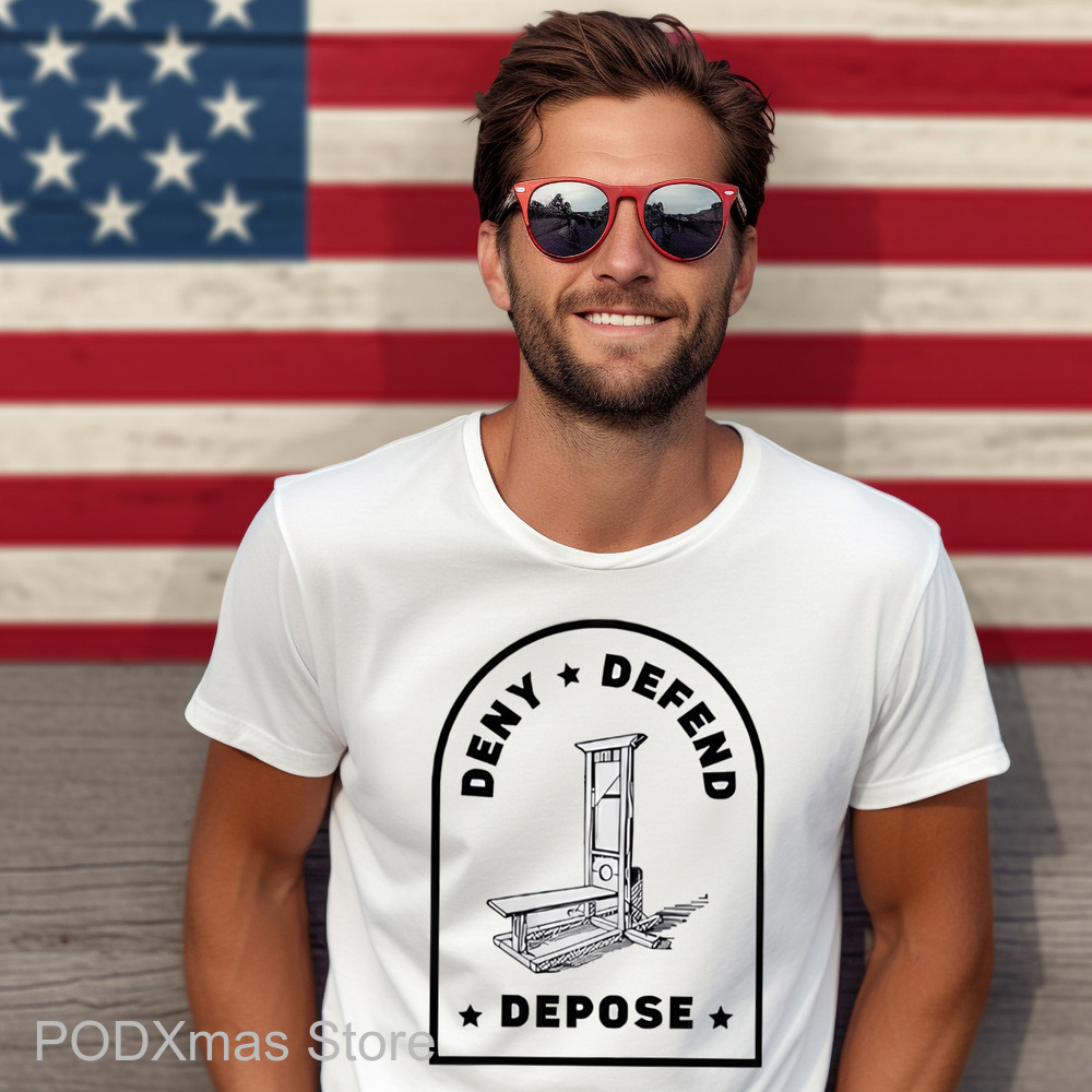 Guillotine Deny Defend Depose Shirt