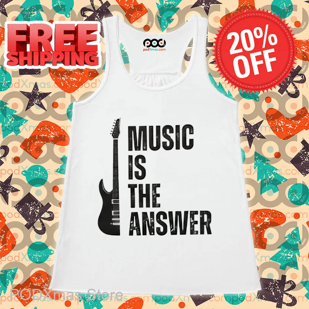 Guitar Music Is The Answer Vintage 2024 Shirt