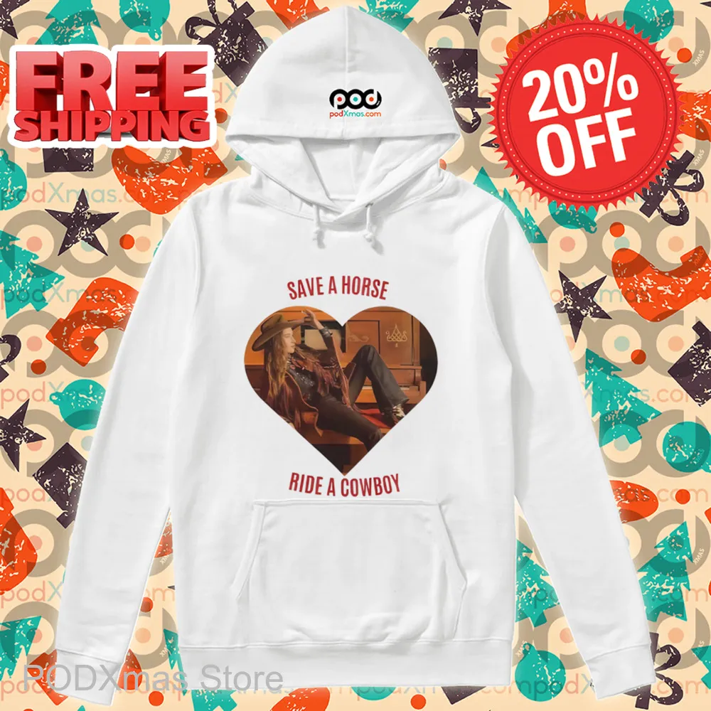 Heart Save A Horse Ride A Cowboy Shirt