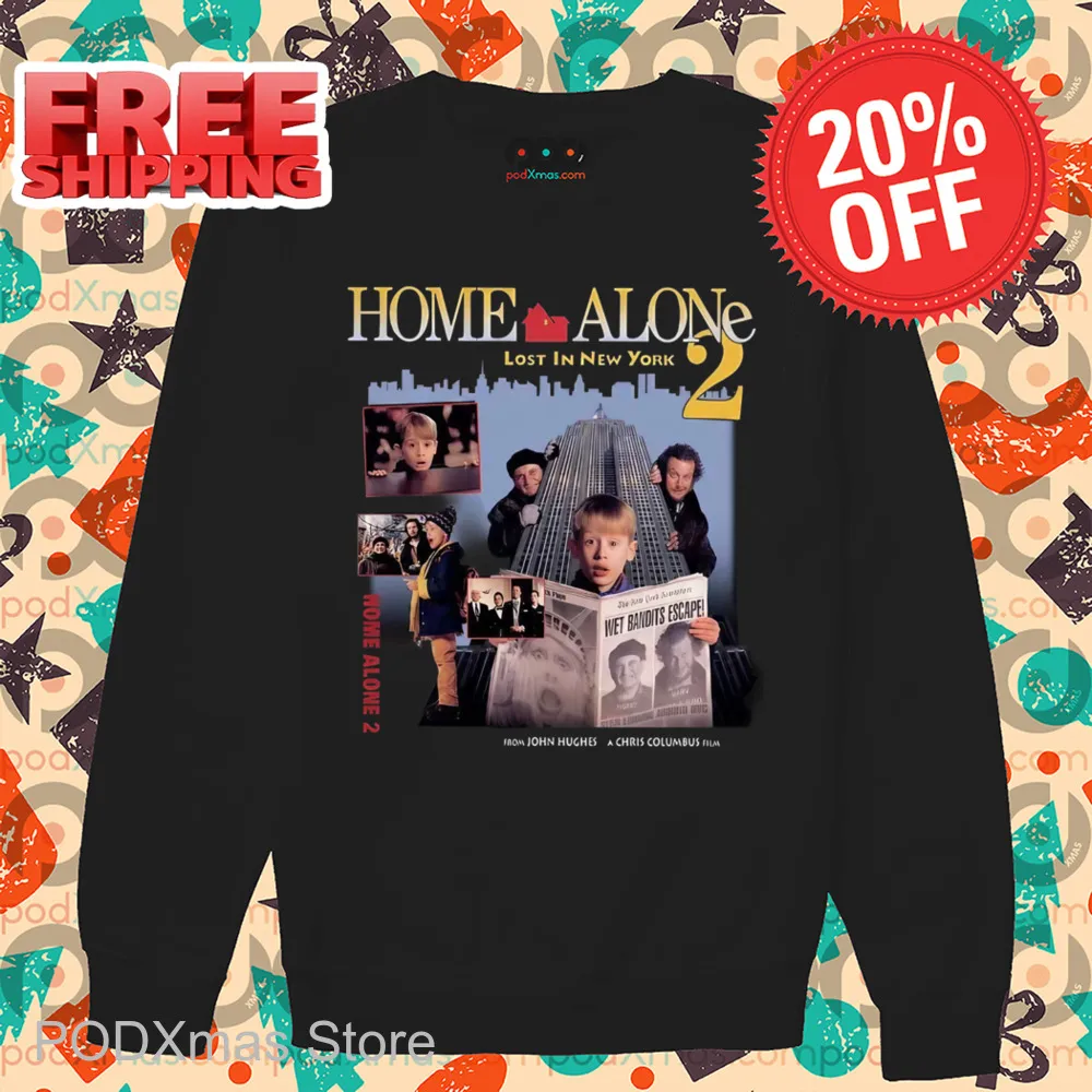 Home Alone 2 Lost In New York Christmas 2024 Shirt
