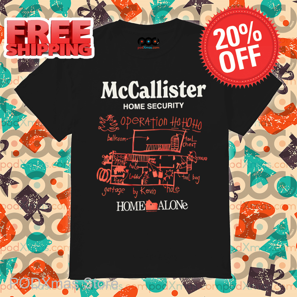 Home Alone McCallister Home Security Shirt