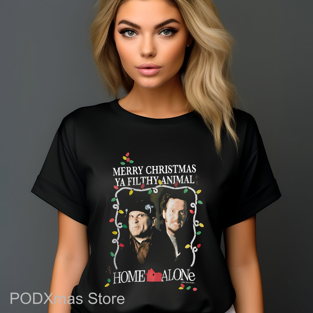 Home Alone Merry Christmas Ya Filthy Animal Shirt