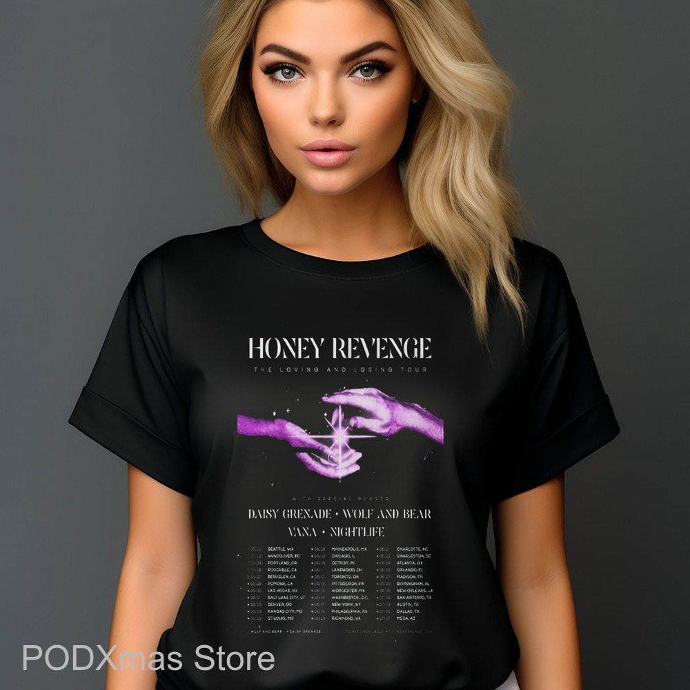 Honey Revenge The Loving And Losing Tour 2025 Shirt