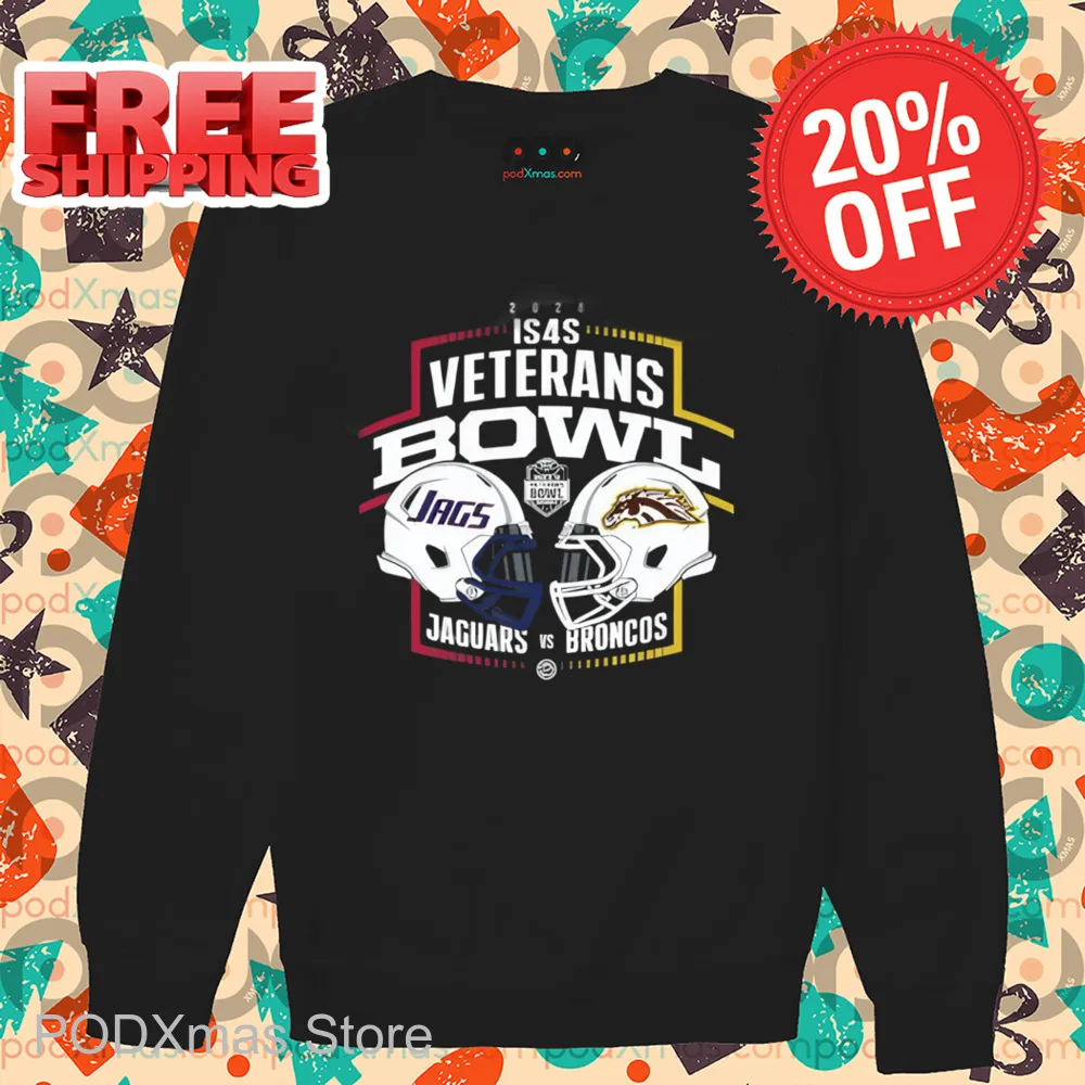 IS4S Veterans bowl South Alabama Jaguars vs Western Michigan Shirt