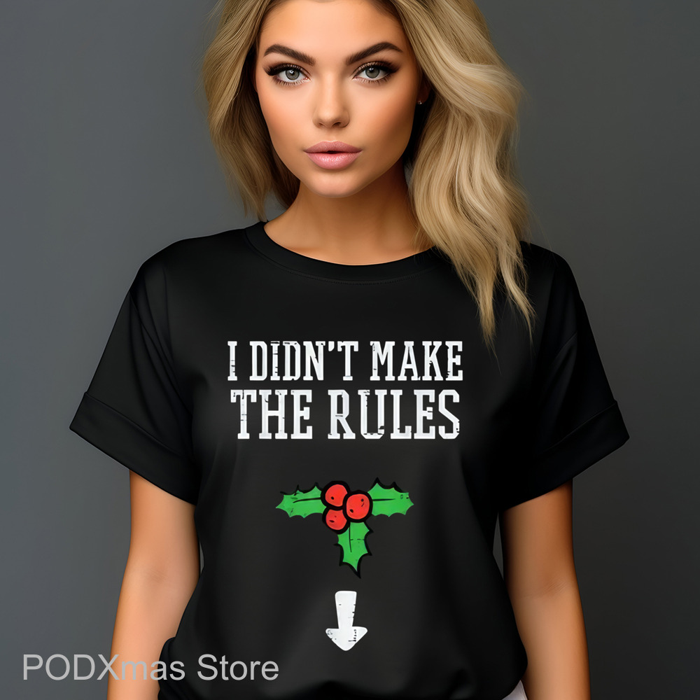 I Didn't Make The Rules Christmas Vintage Shirt