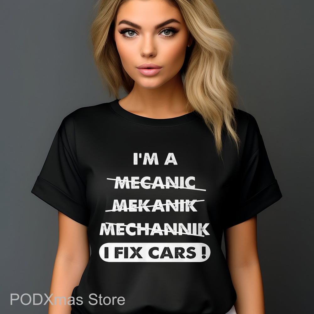I'm A Mecanic Mekanik Mechannik I Fix Cars Vintage Shirt