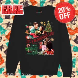 It's A Wonderful Life Starring James Stewart And Donna Reed Christmas 2024 Shirt