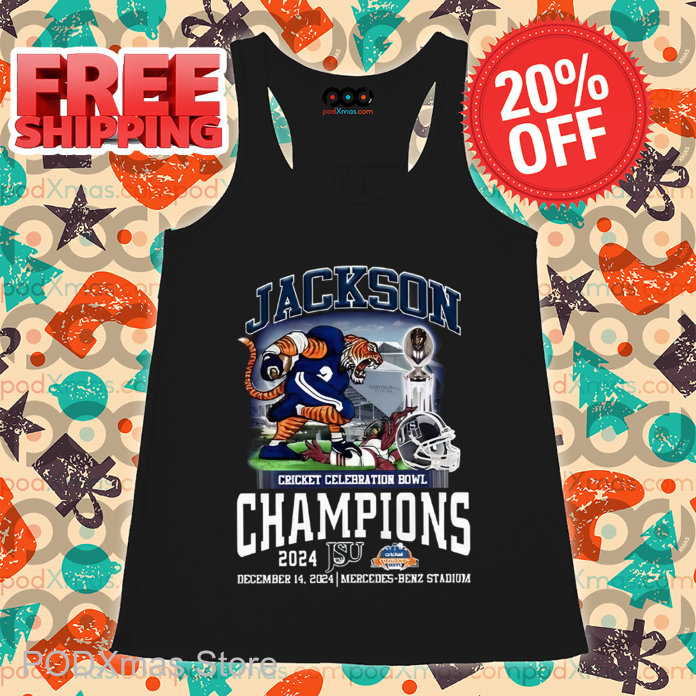 Jackson Cricket Celebration Bowl Champions 2024 Shirt