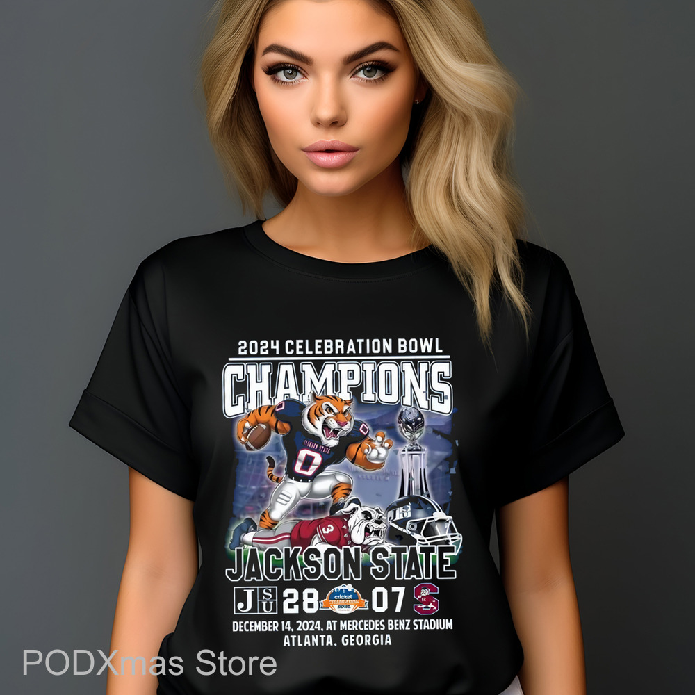 Jackson State 2024 Celebration Bowl Champions Shirt