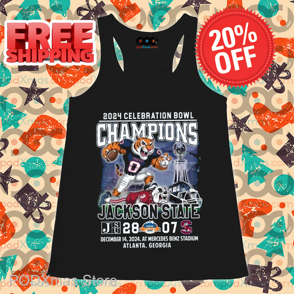 Jackson State 2024 Celebration Bowl Champions Shirt