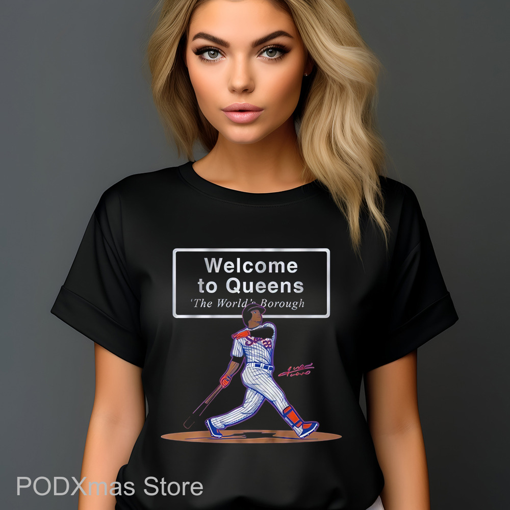 Juan Soto New York Yankees Welcome To Queens The World's Borough Signature Shirt