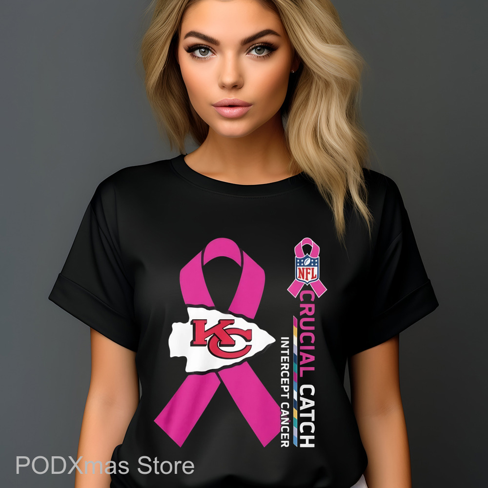 Kansas City Chiefs Crucial Catch Intercept Cancer Shirt