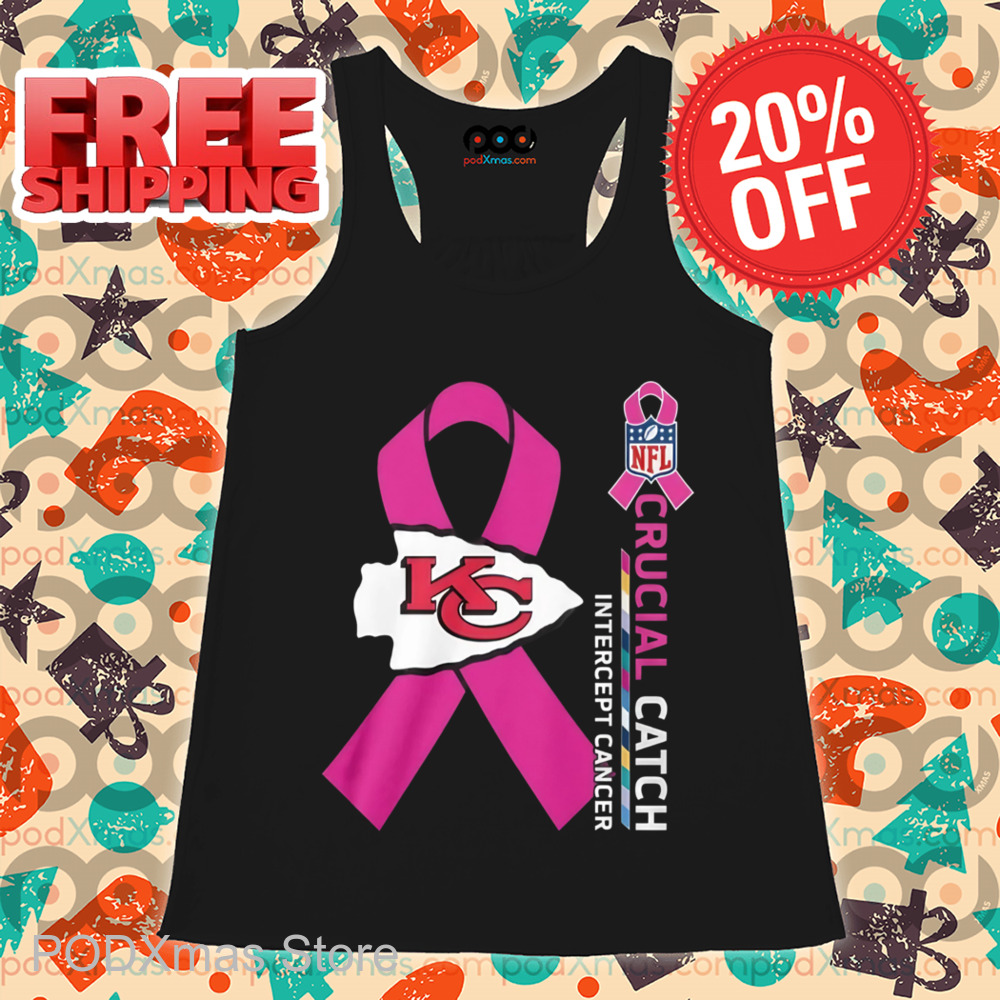 Kansas City Chiefs Crucial Catch Intercept Cancer Shirt
