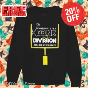 Kansas City Doink For The Division 2024 AFC West Champs Shirt