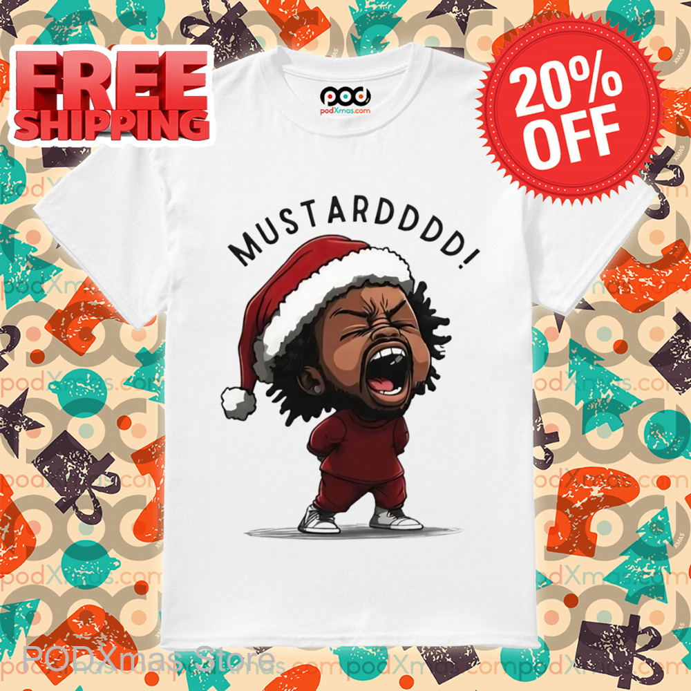 Kendrick Lamar Santa TV Off Mustardddd Shirt
