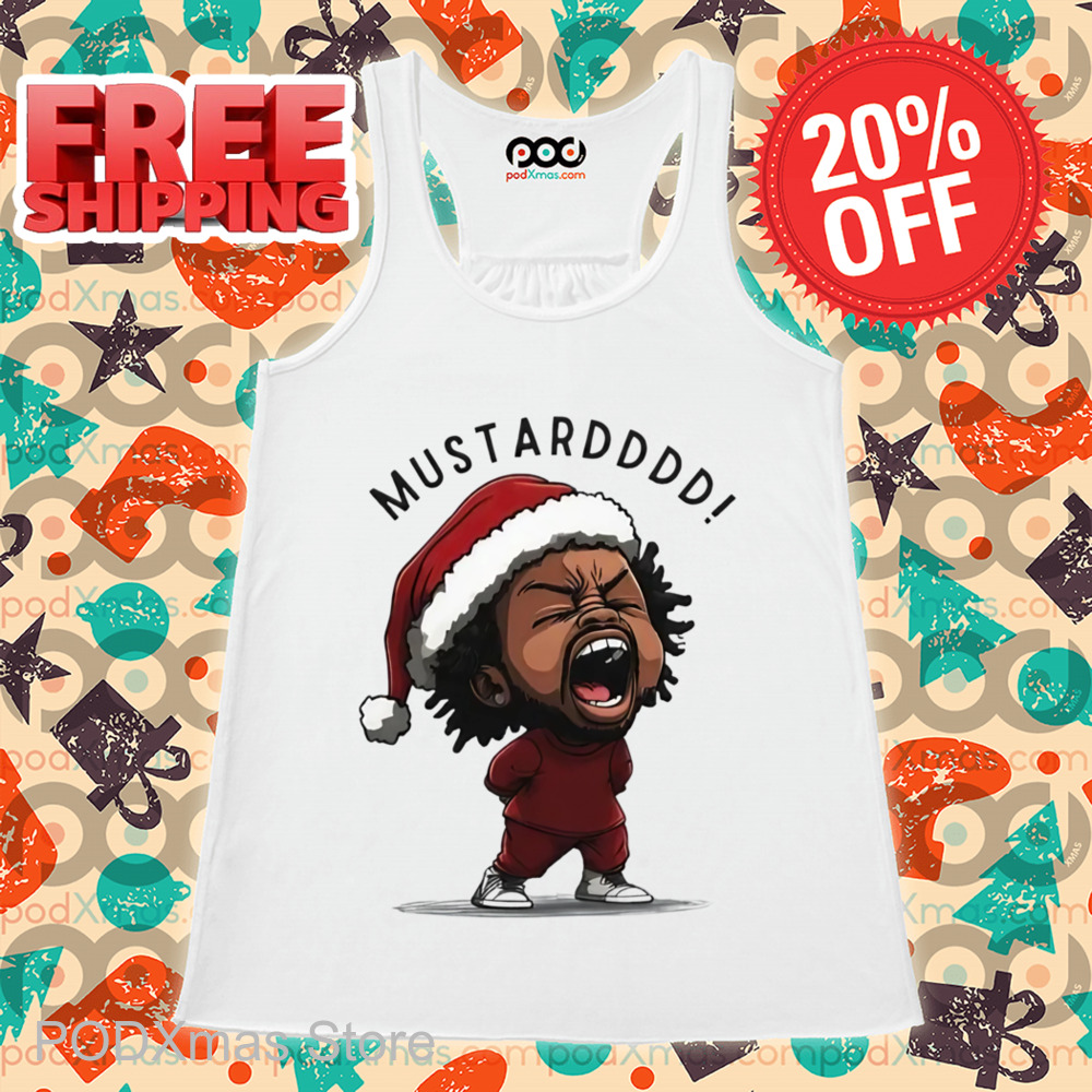 Kendrick Lamar Santa TV Off Mustardddd Shirt