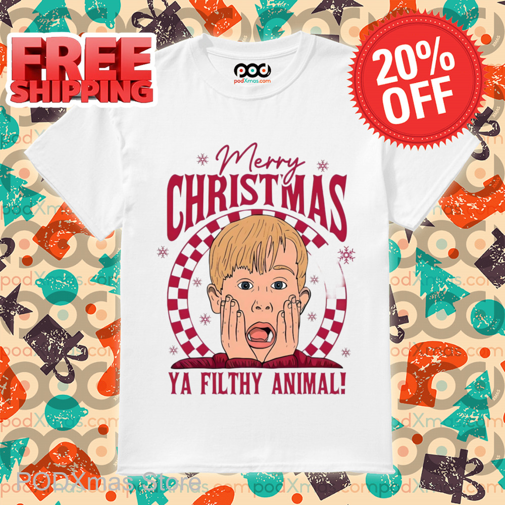 Kevin Merry Christmas Ya Filthy Animal 2024 Shirt