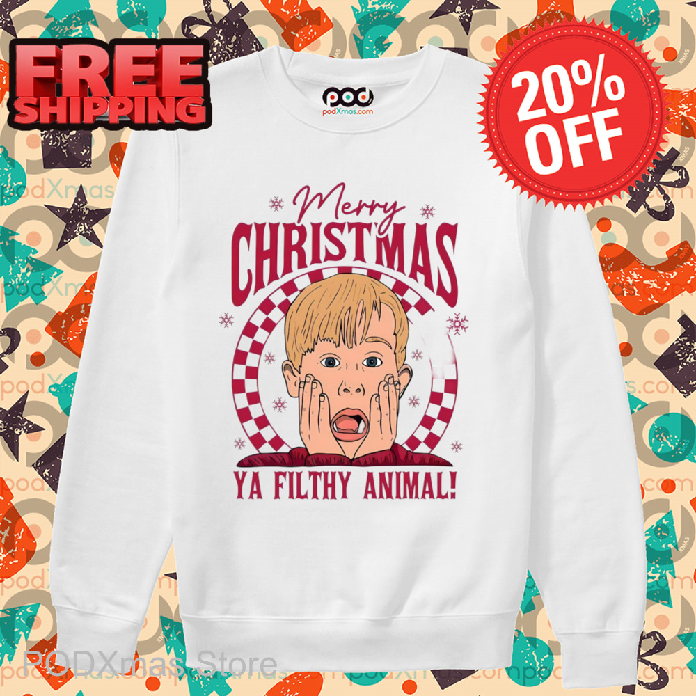 Kevin Merry Christmas Ya Filthy Animal 2024 Shirt