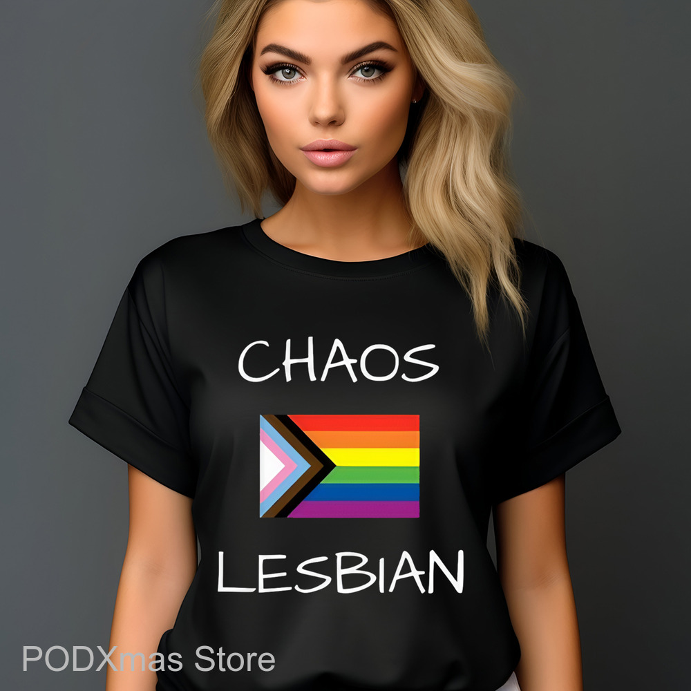 LGBTQ Chaos Lesbian Shirt