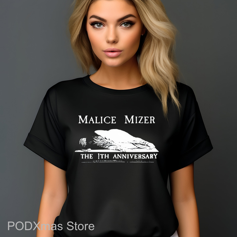 Malice Mizer The 1Th Anniversary Shirt