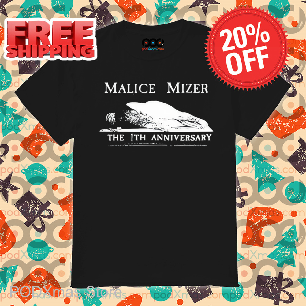 Malice Mizer The 1Th Anniversary Shirt