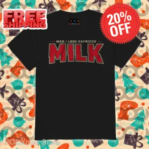 Man I Love Kaprizov Milk Shirt