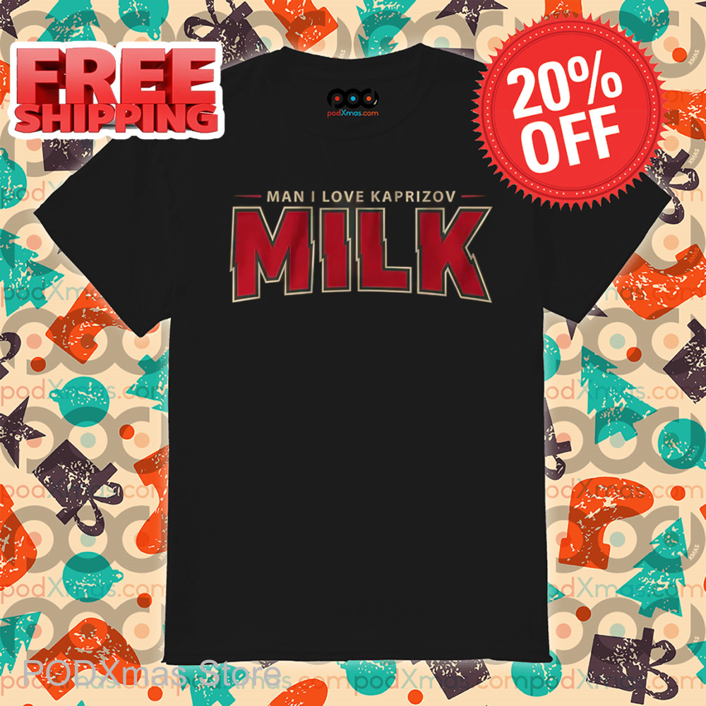 Man I Love Kaprizov Milk Shirt