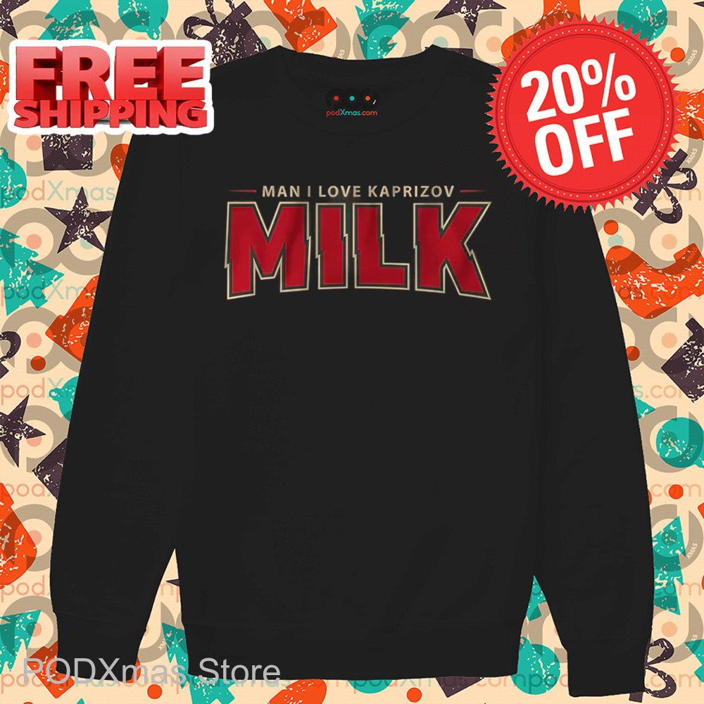Man I Love Kaprizov Milk Shirt