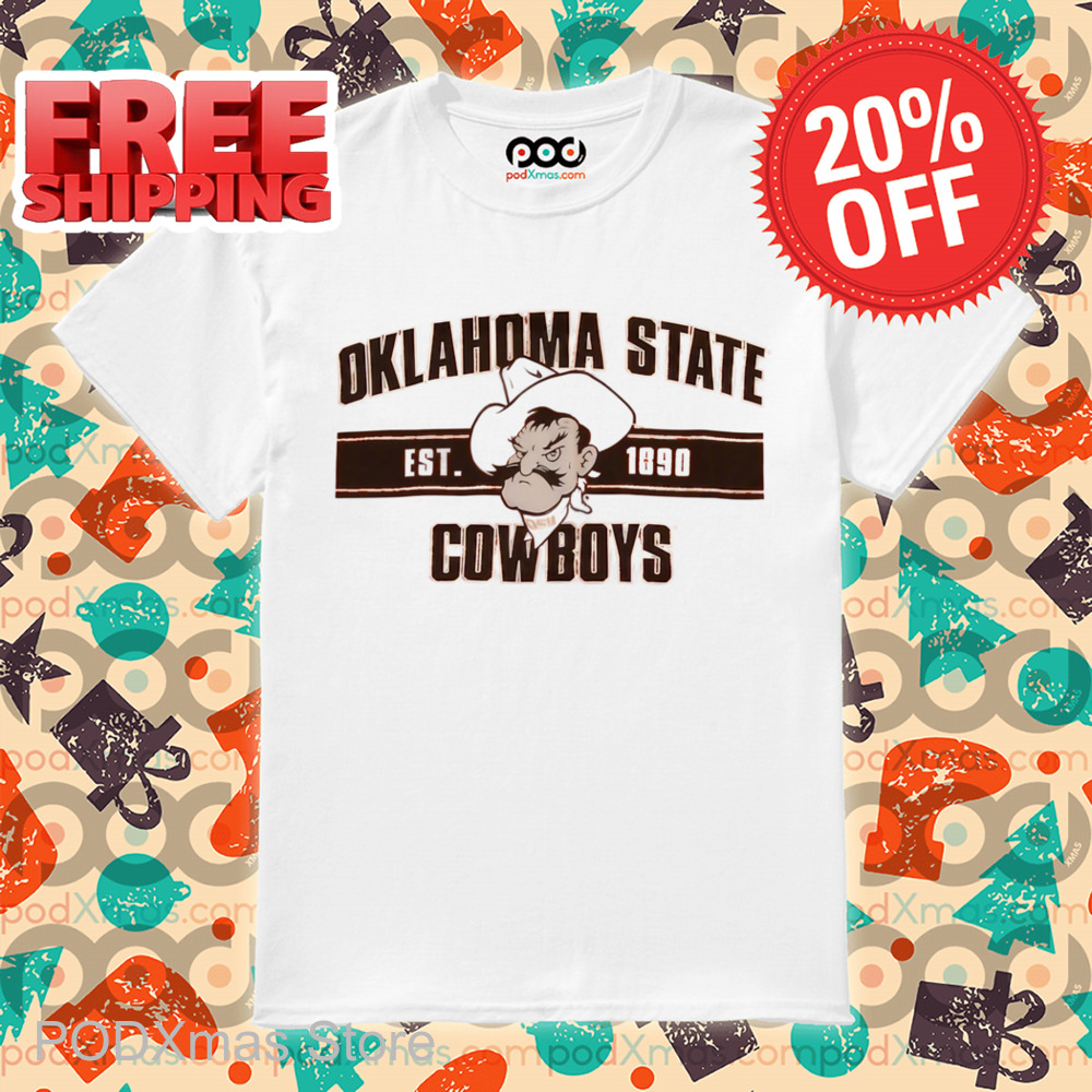 Mascot Oklahoma State Cowboys Est 1890 Shirt