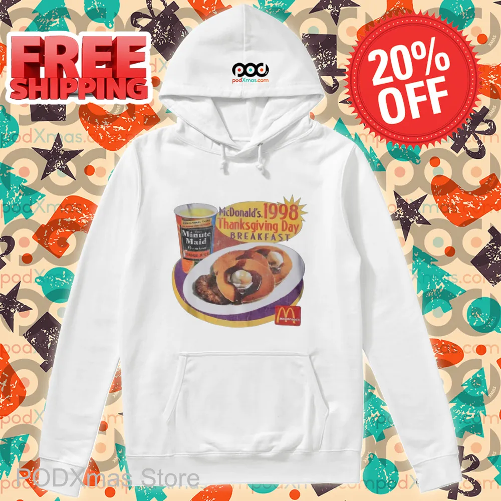 McDonald's 1998 Thanksgiving Day Breakfast Shirt
