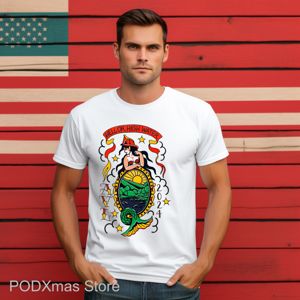Mermaid Hell Or High Water Shirt